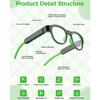Smart Glasses Children's Smart Glasses RGB multicolour lighting effects Voice wake-up support Compatible with iOS Android devices and tablets Suitab