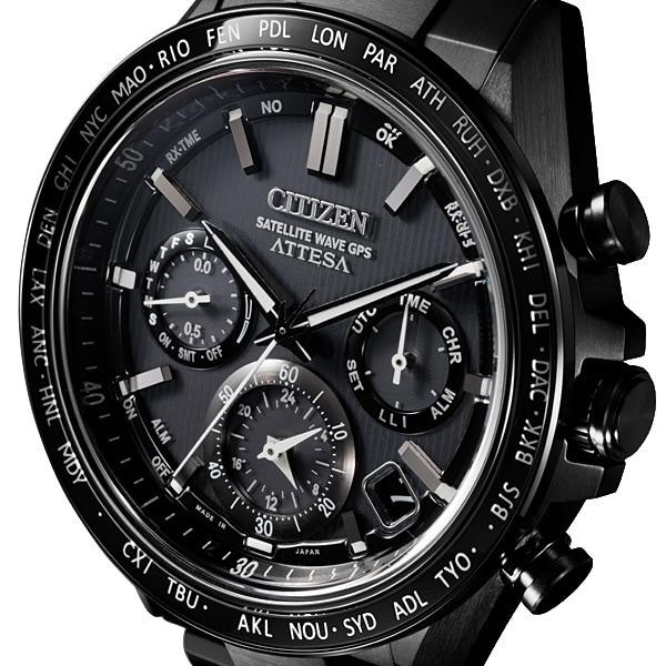 Citizen CC4055-65E ( Watch ATTESA ACT Line Black Titanium Series Eco-Drive GPS Radio-controlled Double Direct Flight)