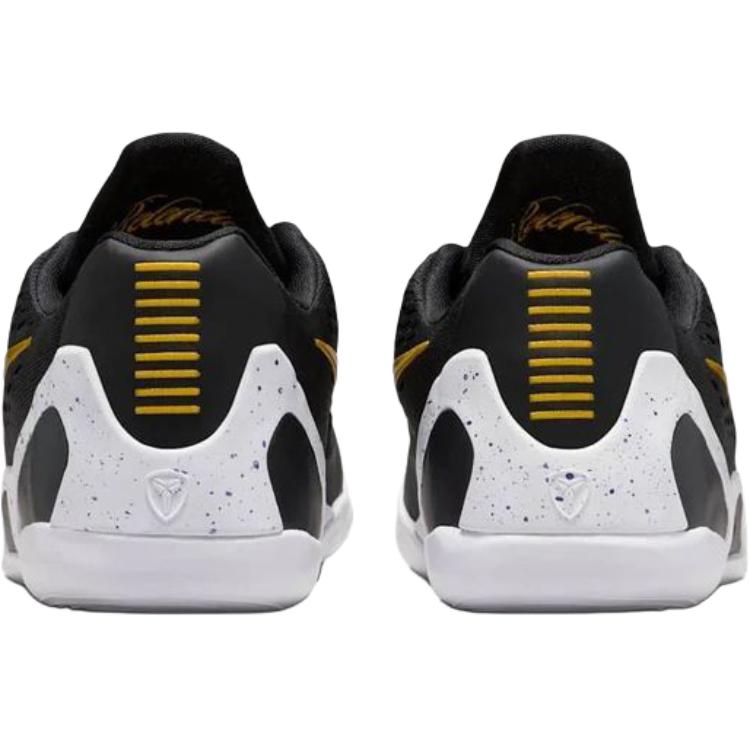 Nike Kobe 9 Em Low Tb Черный Университетское Золото Белый GS FV3607-003