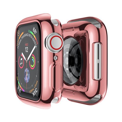 Чехол для Apple Watch 44 мм 40 мм 45 мм 41 мм 42 мм 38 мм защитное стекло iwatch силиконовый бампер apple watch series 3 6 se 7 8 9