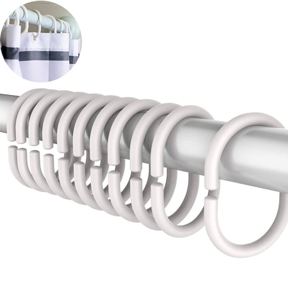 Hanging For Living Room Bathroom Replacement Hooks Rings Curtain Hook Curtain Rings Loop Clip