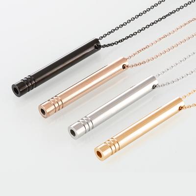 Ожерелье Breathlace Calm Harmony Anti-Smoking Ожерелье Breathling для снятия беспокойства из нержавеющей стали