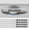 VW Для Volkswagen 4 шт. Наклейки на ручки дверей автомобиля Наклейки на шины Зеркала заднего вида Для Volkswagen GTI R-Line Polo T5 Golf Passat Sciro