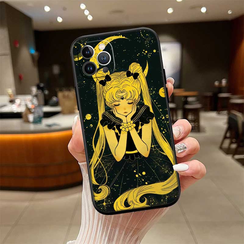 UP44 S-Sailors M-Moon New High-End Shell Phone Case for Xiaomi Poco C40 C50 C51 C55 C65 C71 C75 F3 F5 F6 F7 M2 M3 Pro Ultra