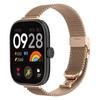 Для Xiaomi Smart Band 9 Pro/8 Pro/Redmi Watch 4/Watch 5/Watch 5 eSIM Запасной браслет для часов Металлический миланский сетчатый ремешок для часов
