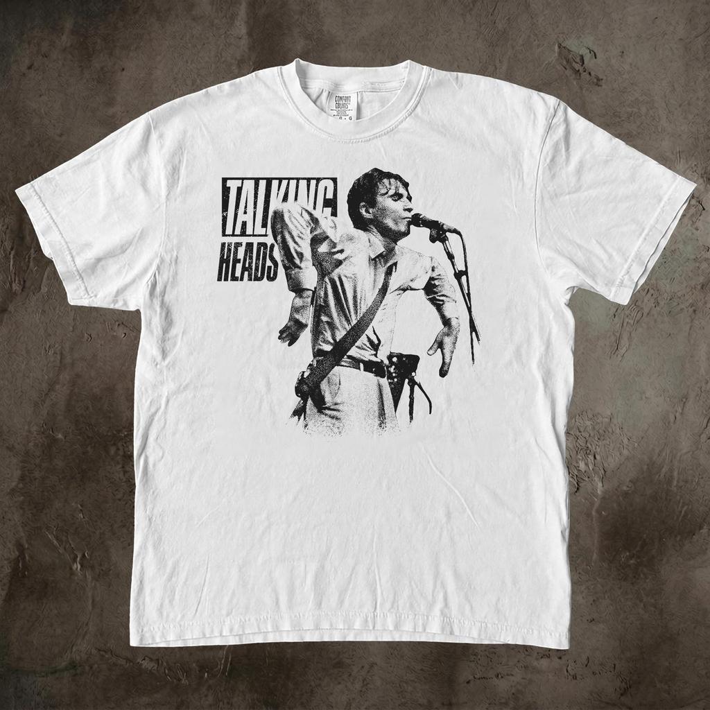 Vintage Talking Heads T-Shirt, Band Tee, David Byrne Stop Making Sense Tee, Retro 80s New Wave Graphic Shirt, Rock Music Fan Gift