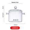 High-Capacity Borosilicate Glass Soup Pot with Double Handles for Electric Ceramic Stoves