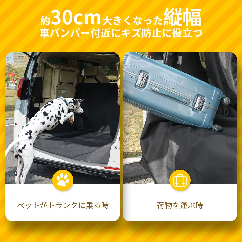 Коврик в багажник KYG, Универсальное использование, Водонепроницаемый, Большой размер, Сиденье водителя, Сиденье в багажнике, Брезент, Автомобиль