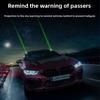Автомобильный дистанционный пилотный фонарь Автомобильная лазерная пушка Дождь и туман Защита от столкновений сзади Помощь на высокой скорости Сигнальная лампа против усталости Мигающий свет