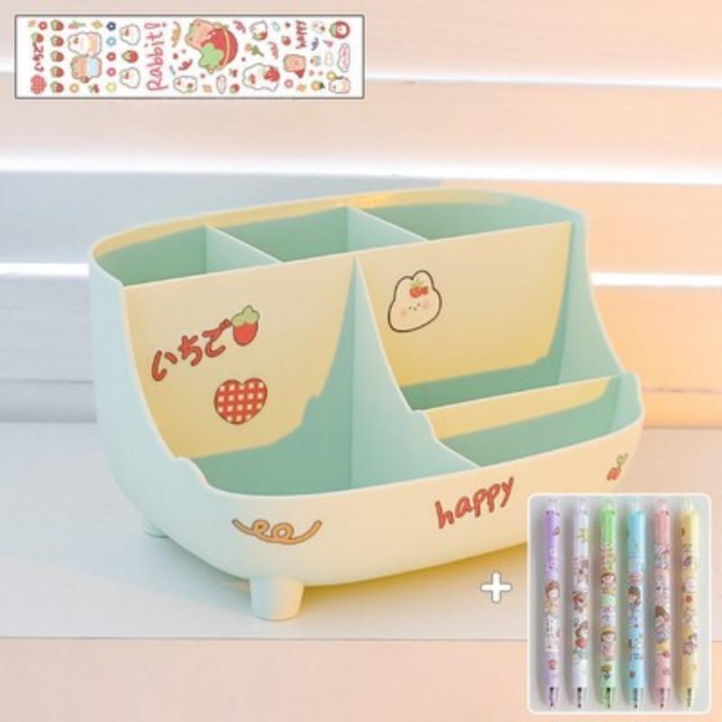 Держатель для ручек для канцелярских принадлежностей, ящик для хранения ручек, студенческий офисный стол, большая емкость