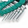 SATA 09112 Набор из 10 удлиненных шестигранных ключей с шаровым наконечником