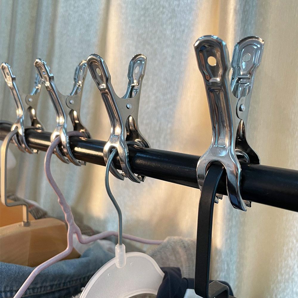 Hanger Clothing Washing For Coat Pants Laundry Clothes Pegs Clothes Pins Sealing Clip File Clip