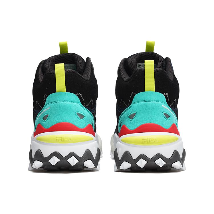 Fila X Magic Stick Серия Joint Высокие Кроссовки на Толстой Подошве Мужские Черные F12M242123FBK