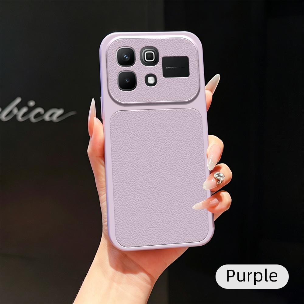 Чехол для Infinix Note 60 Pro Чехол Infinix Note60 Чехол-книжка Infinix Note60 Ultra Кожаный Чехол Роскошный Защита Камеры Матовая Кожаная Задняя Крышка