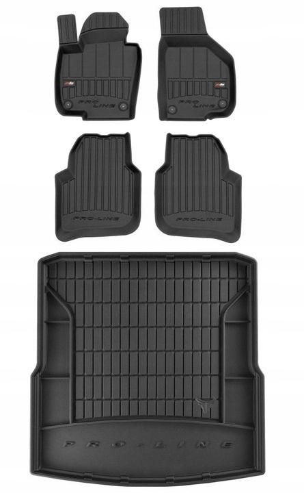 Set 3D Rubber Mats Skoda Superb 2 Kombi 2008-2015