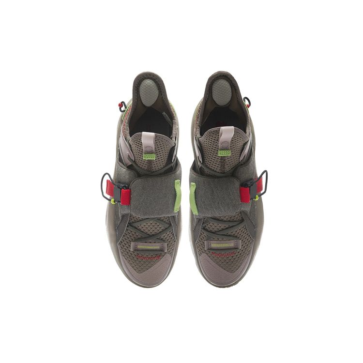 Li Ning Cloud Travel Comfortable Versatile Non-Slip Wear-Resistant Low-Top Sports Casual Shoes Men Sneakers Walnut-Brown AGBR069-3