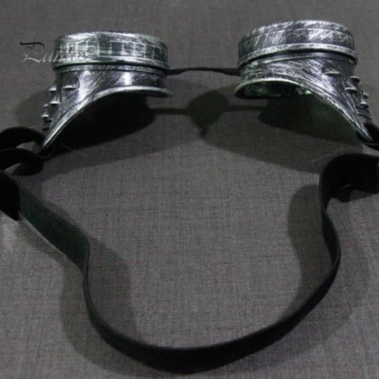 Очки в стиле стимпанк в стиле ретро, устойчивые к царапинам и ультрафиолету, винтажные классные очки на Хэллоуин для косплея на Хэллоуин