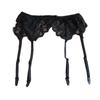 Same Color Set of 2 Garter Belts (lace/shorts/sexy/cosplay/costume) LSI-101 (black)