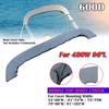 4 BOW Bimini Top Boot Cover 600D Waterproof Bimini Boat Top Boot Canopy Storage Cover Anti-UV Dust-proof Marine Accessories
