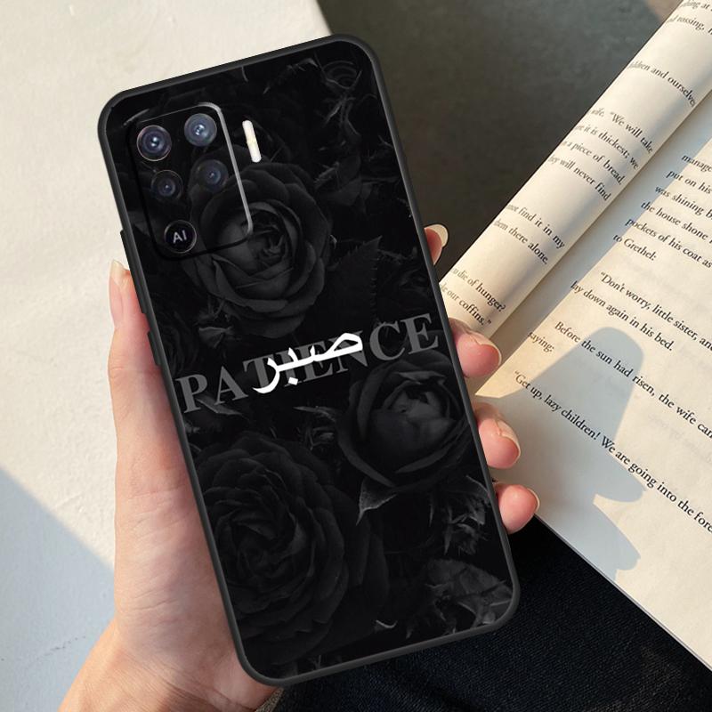 Чехол Sabr Patience для Oppo A58 A98 A78 A18 A38 A60 A80 A40 A77 A57 A17 A74 A54 A94 A96 A76 A16 A15 A5 Pro