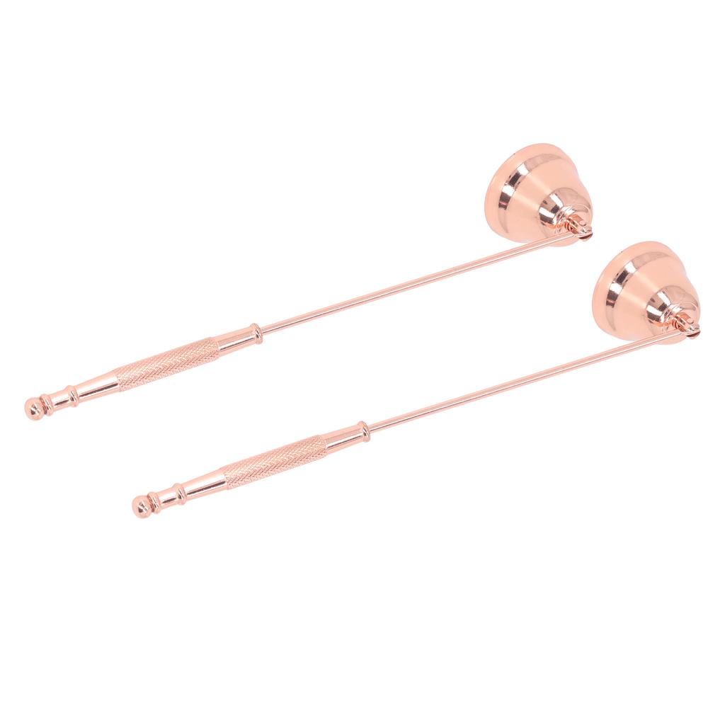 2 шт. гаситель пламени свечи с длинной ручкой в форме колокольчика металлический гаситель пламени крышка фитиль гаситель инструмент