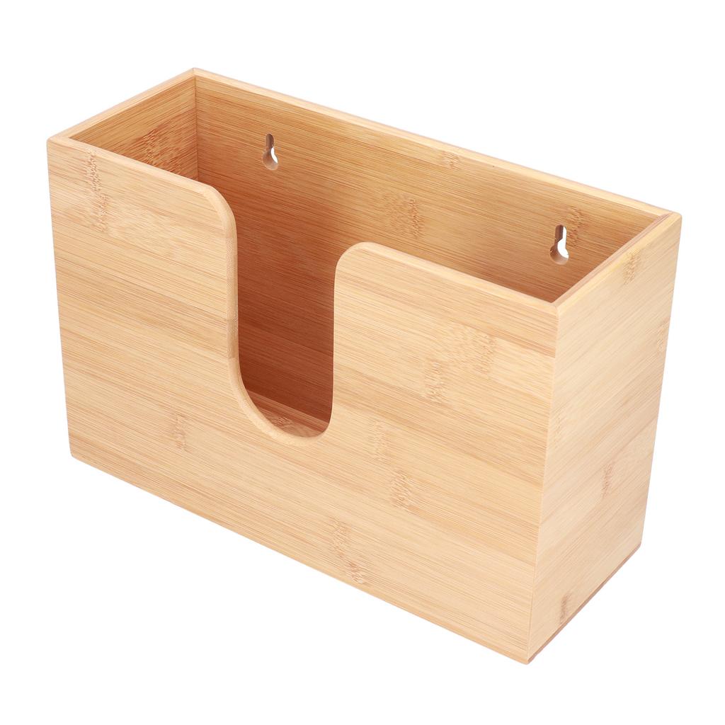 Диспенсер для бумажных полотенец, бамбуковый держатель для салфеток, коробка для салфеток для ванной комнаты, кухни, гостиной