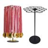Tabletop Medal Hanger Storage Rack Rustproof Corrosion Resistant 360-Degree Rotatable Medal Hangers Display Rack