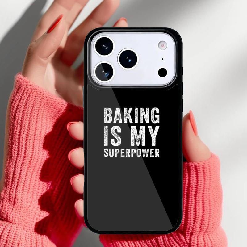 Чехол для телефона «Люблю печь» с ножом шеф-повара для iPhone 17 16 15 14 13 Pro Max Задняя крышка для 12 11 Pro Coque