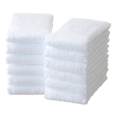 Senshu Towel Набор из 12 белых лицевых полотенец - Сделано в Японии (приблизительно. 34 х 85 см) 12 полотенец, белые