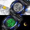 Watch Boys Sports Watch Outdoor Multifunctional Waterproof Alert Date Day Display Dual Time LED Analog Display Girls Boys Digital Watch Children's