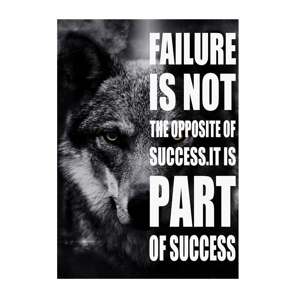 Мотивационный Черный Волк Лев Леопард Холст Картины Плакаты и Принты Вдохновляющие Цитаты Жизни Настенные Художественные Фотографии Гостиная Украшения Дома