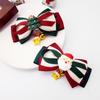 Ретро Рождественский бант заколка для волос - Праздничный аксессуар Санта-Елка для осени/зимы