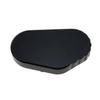 Black Aluminum Motorcycle Kickstand Pad Side Stand Enlarged Base - 1 pc