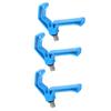 Plastic Fishing Rod Rest Gripper Big Opening Fish Pole Holder Bracket Fishing Support ToolBlue