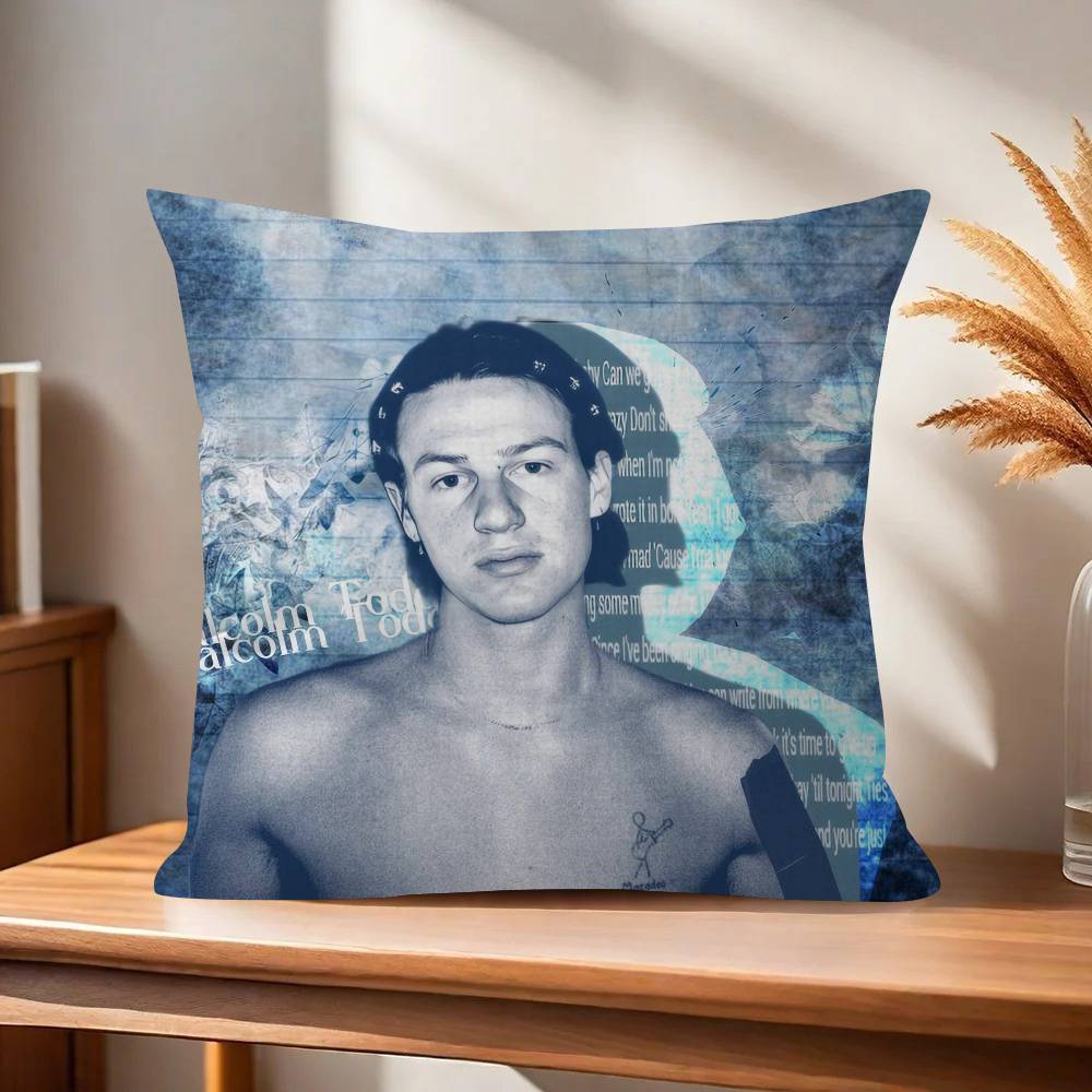 Singer Malcolm Todd   Pillow Gift Home Office Decoration Pillow Bedroom Sofa Car Cushion CoverPillow Case