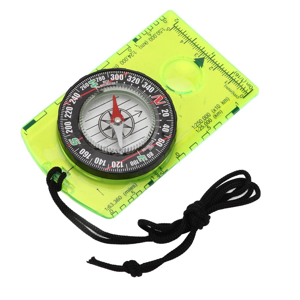 DC361 Map Reading Compass Lightweight Orienteering Compass for Hiking Backpacking