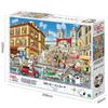 EPOCH 1000-Piece Jigsaw Puzzle "Peanuts: Snoopy in Rome" (50x75cm) 12-702s, Includes Glue, Spatula, and Score Ticket