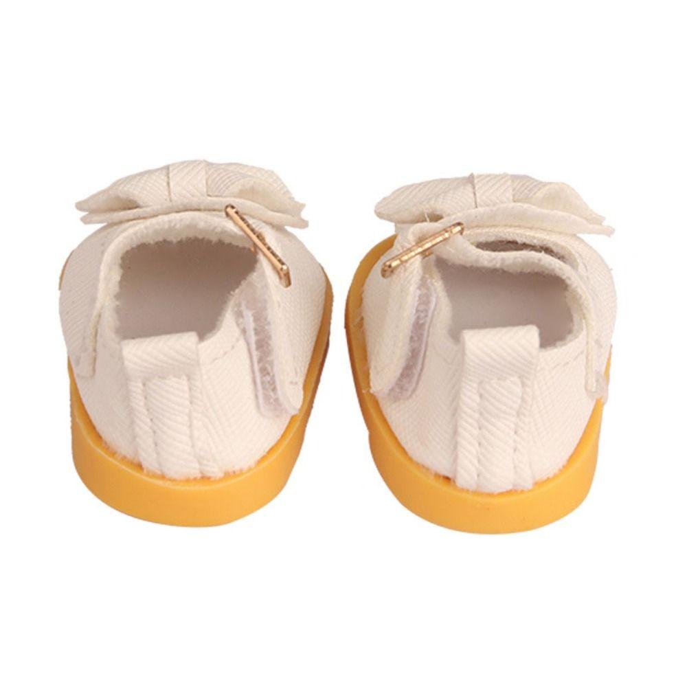 10 Colors Cotton Doll Shoes Fashion PU Leather Shoes New DIY Toys for 20cm Cotton Dolls