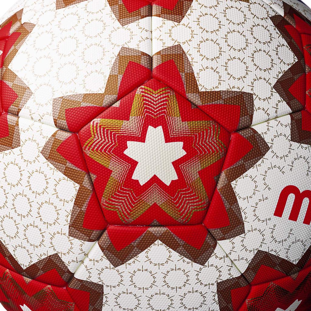 Molten Soccer Cup Match Size Certified for High and Junior High School White X Pink F5E5000-H Ball, Emperor's Ball, 5, Adults, University, School,