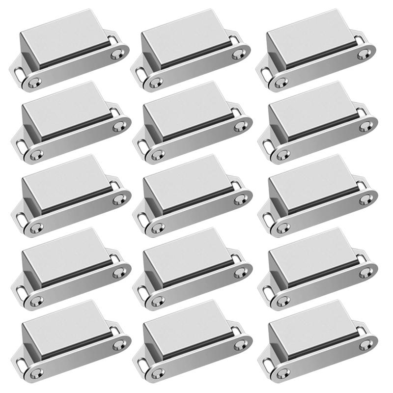 4/10/15pcs Magnetic Cabinet Door Stopper, Suitable for Furniture Doors Such as Cabinets and Shoe Cabinets, Magnetic Door Buckles
