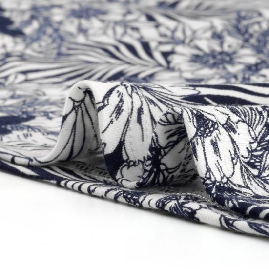 Женское платье с круглым вырезом, короткими рукавами, плиссированной деталью, короткое, с цветочным принтом, летящим подолом, свободного кроя, большого размера