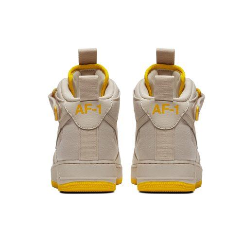 Nike Air Force 1 Mid Canvas Песочный Яркий Серный ah6770-002