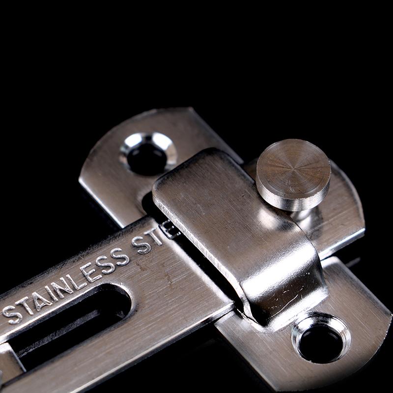 Guard Latch Bolt Sliding Window Door Lock Handle Stainless Steel Safety Chain