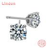 Линдон стерлингового серебра 925 пробы муассанит циркон серьги серьги-капли для женщин подарки на свадьбу