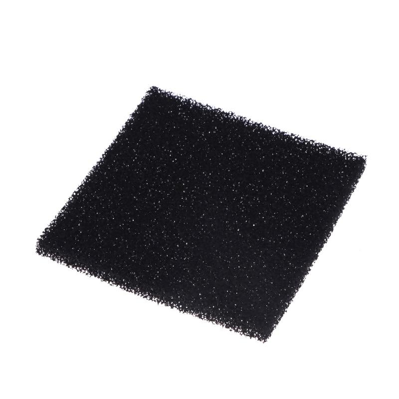 5Pcs 13*13*1Cm Universal Black Activated Carbon Foam Sponge Air Filter Impregnated Sheet Pad Filter Sponge Pads