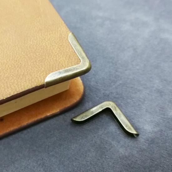 50 шт. Защитный чехол для уголка книги, прочный металлический, универсальный, для скрапбукинга, фотоальбома, меню, блокнота, папки, уголка файла, защитный чехол