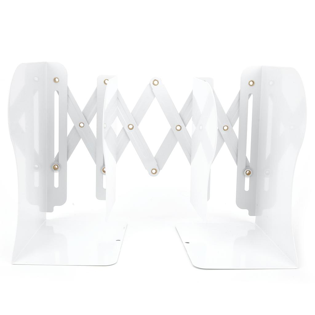 Students Adjustable Bookends Expandable Desktop Book Organizer Holder for Home Office