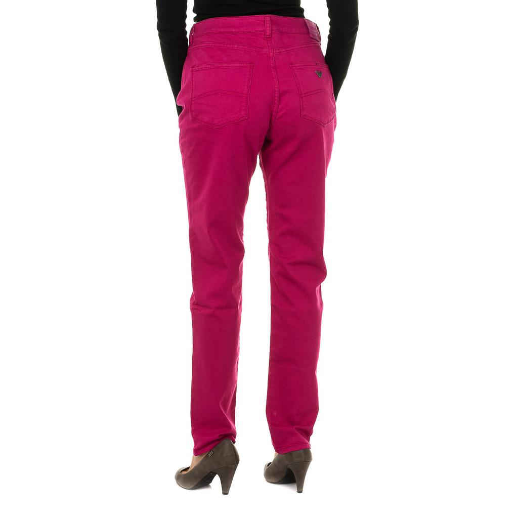 Длинные джинсы из эластичной ткани 6Y5J18-5D3IZ для женщин