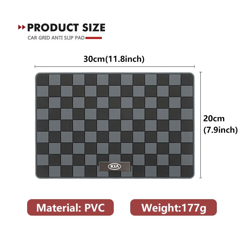 Car Anti-Slip Mat Pad Phone Stand Non-Slip Mat Rubber Pad For KIA Cerato Soul Venga Forte Spectra Sedona Niro Cadenza MS4