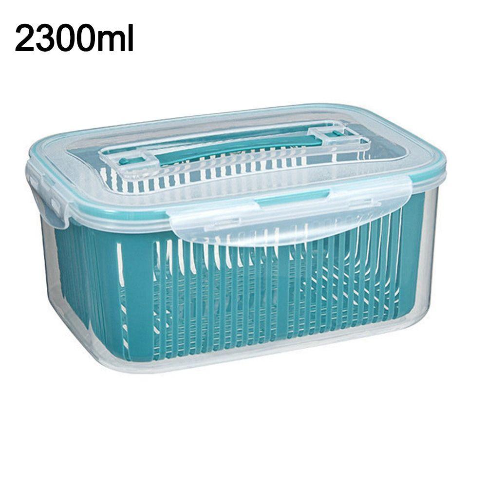 Двухслойный контейнер для хранения фруктов Пластиковый контейнер для хранения продуктов Кухня